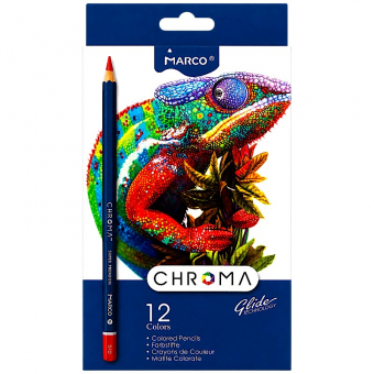 Купить Карандаши цветные 12цв. Marco «CHROMA» оптом